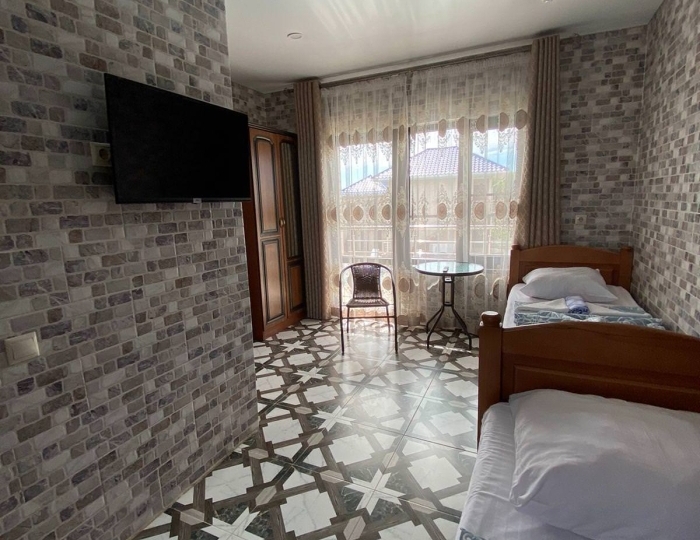Номер стандарт с 2 односпальными кроватями - Отель «Галина» Алахадзы