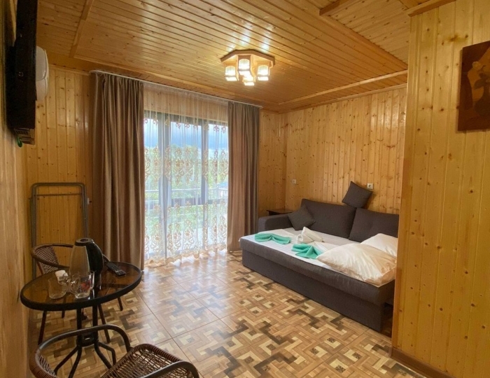 4-местный 2-комнатный номер стандарт семейный - Отель «Галина» Алахадзы