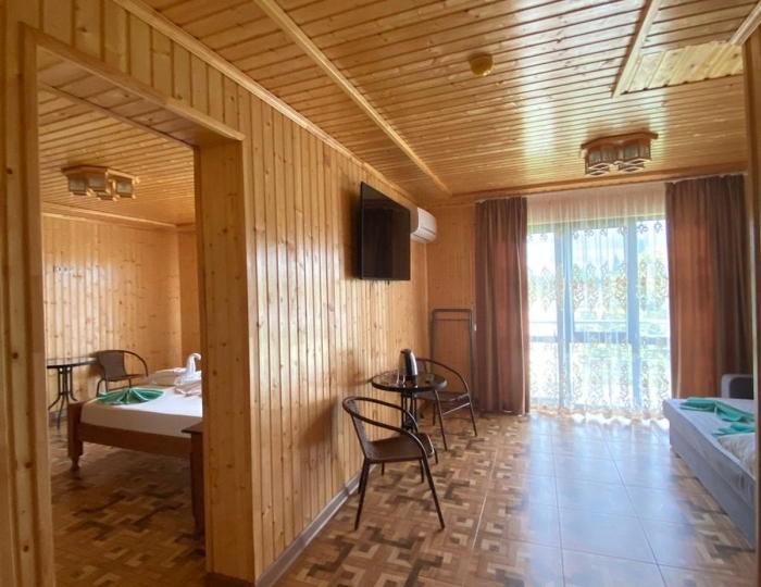 4-местный 2-комнатный номер стандарт семейный - Отель «Галина» Алахадзы